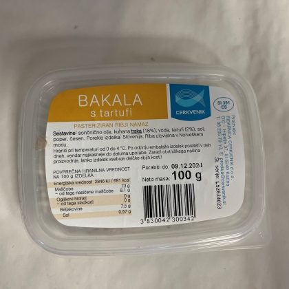 BAKALA S TARTUFI RIBJI NAMAZ